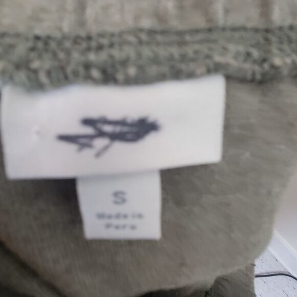 J. JILL Maxi Ponte Knit Olive Drawstring Skirt Small - Picture 3 of 3